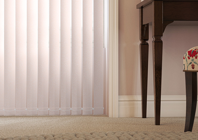 Shimmer (Blackout), Rose Gold - Vertical Blind - Image 5